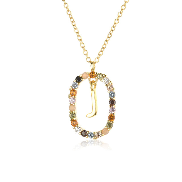 Diamond Alphabet Necklace - Define It By You