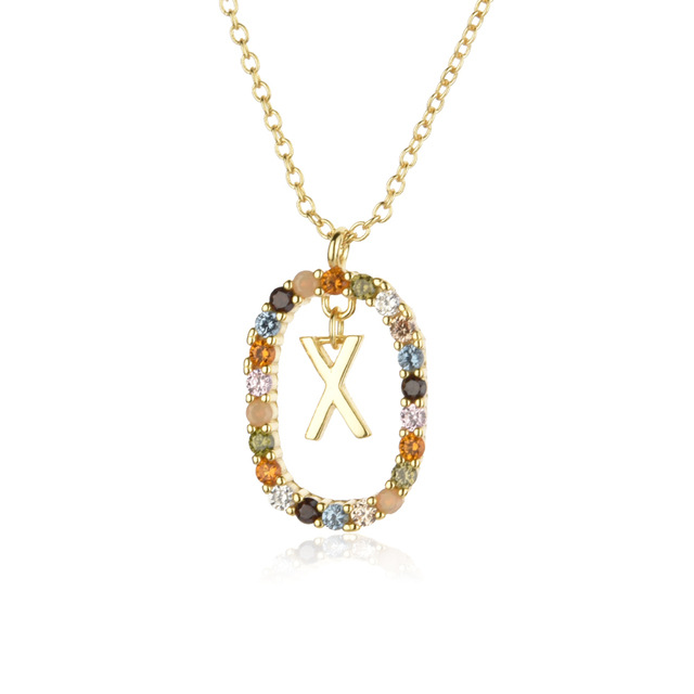 Diamond Alphabet Necklace - Define It By You