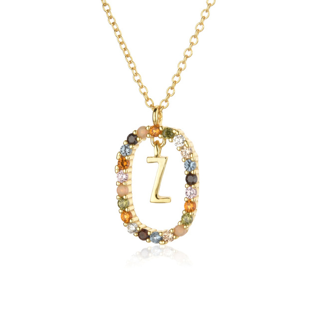 Diamond Alphabet Necklace - Define It By You