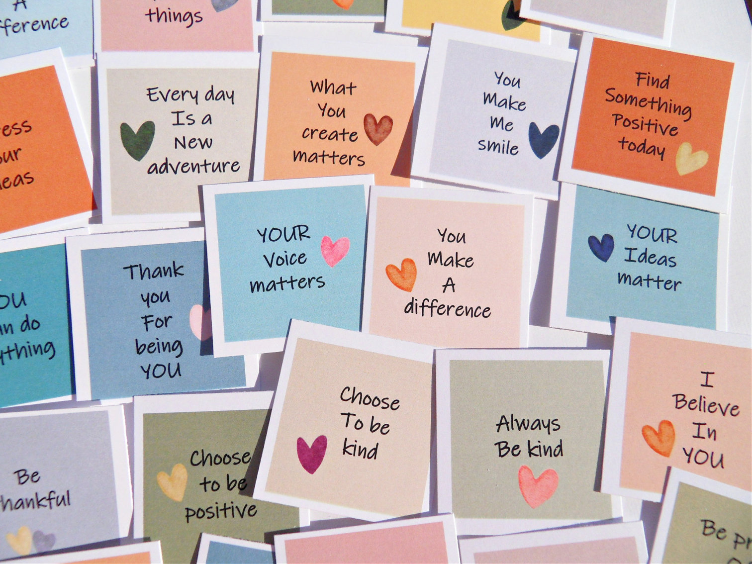 Mini Encouragement Cards