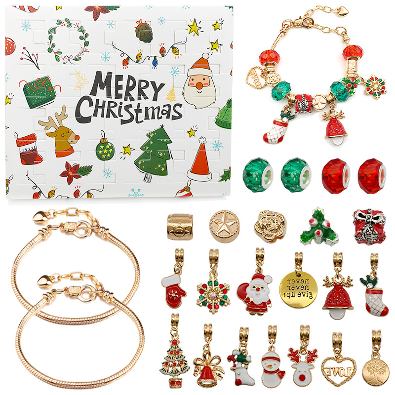 DIY Christmas Advent Calendar Bracelets Set🎁 Buy 2 Free Shipping