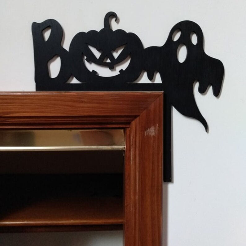 6 Pieces Halloween Door Corner Sign