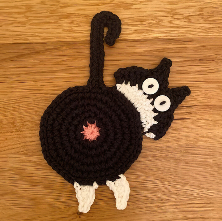 🔥Hot Sale -🐱Cut Cat Butt Coasters