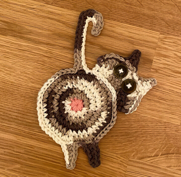 🔥Hot Sale -🐱Cut Cat Butt Coasters