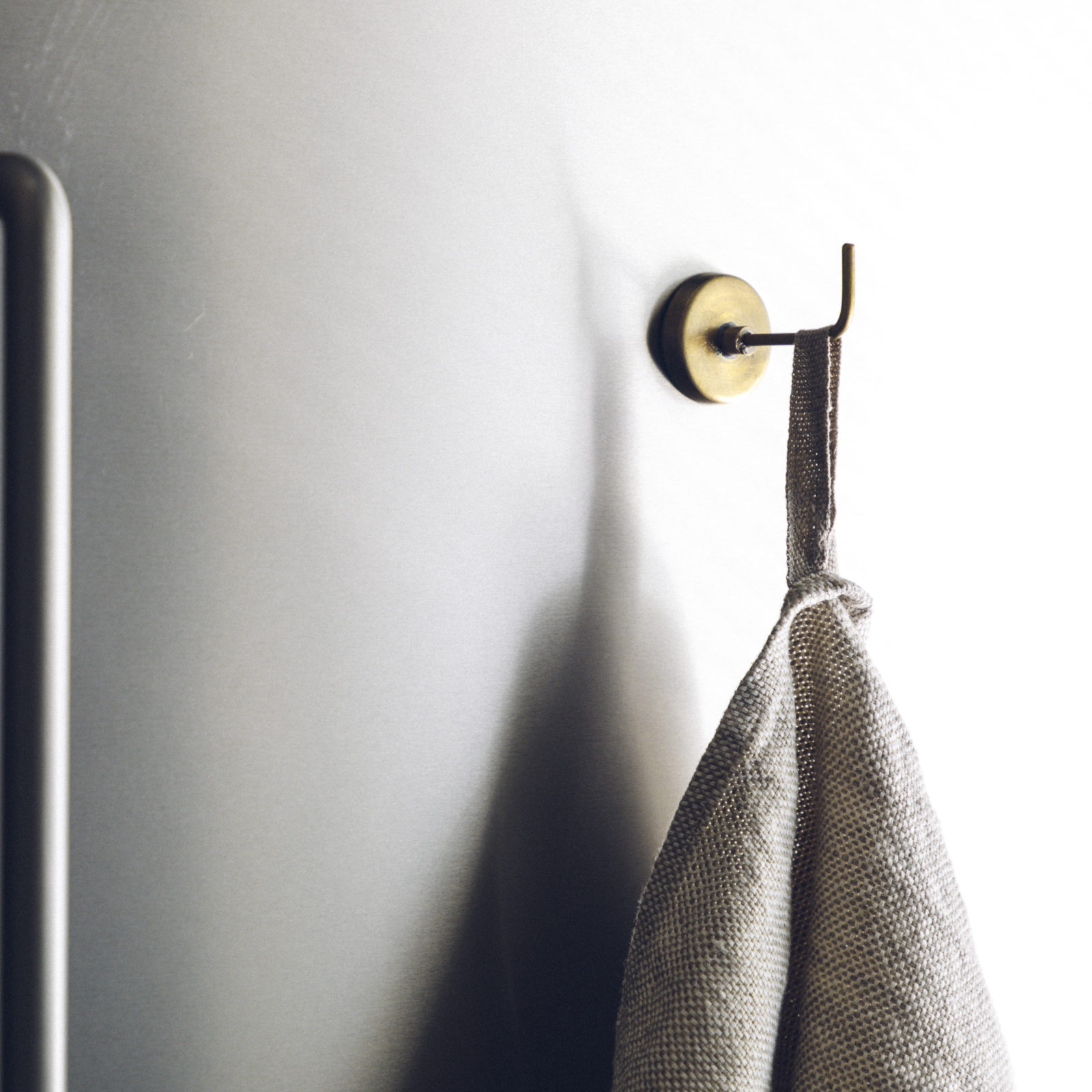 brass magnet hook – L shape