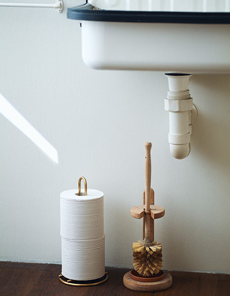 brass paper towel holder