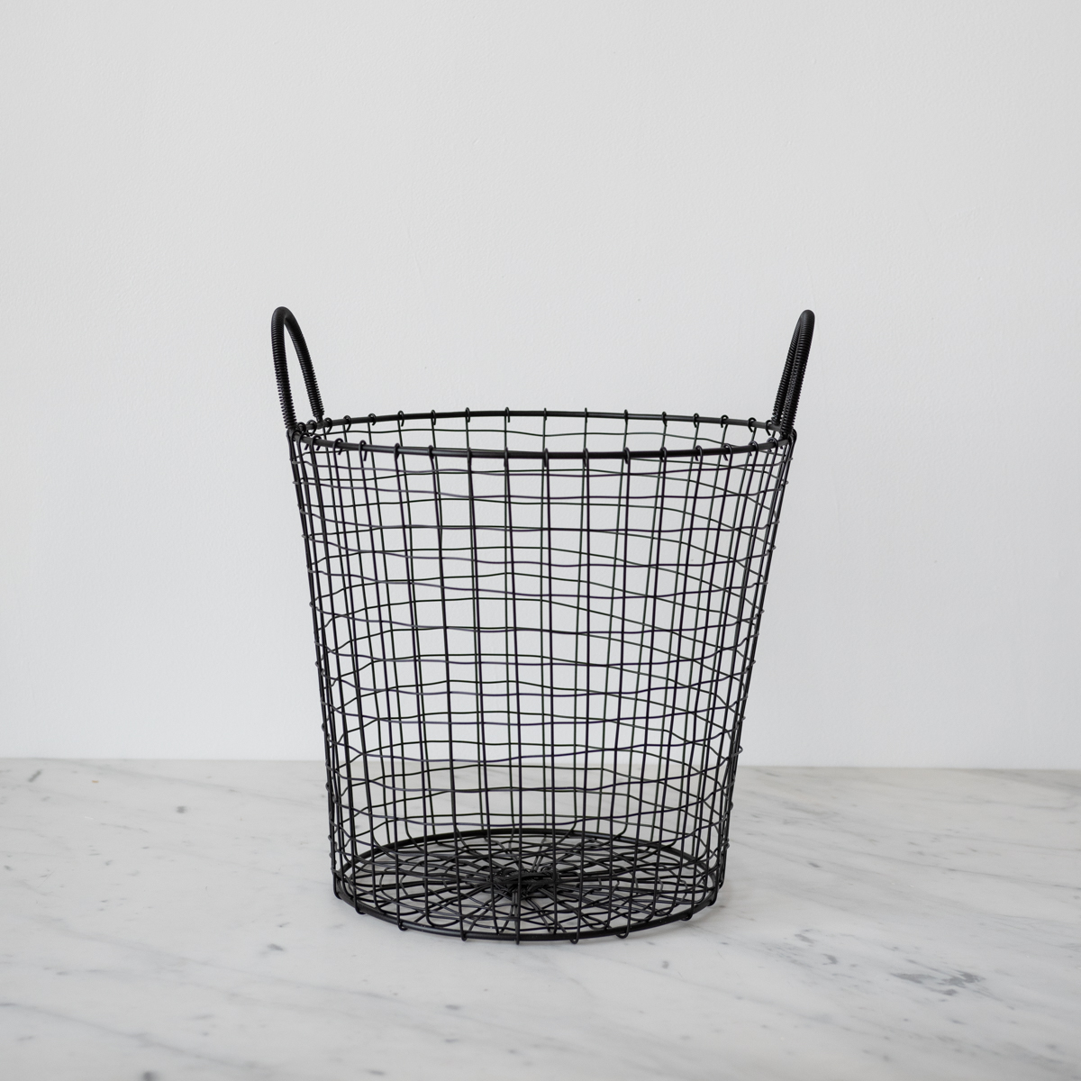 round wire storage basket – small