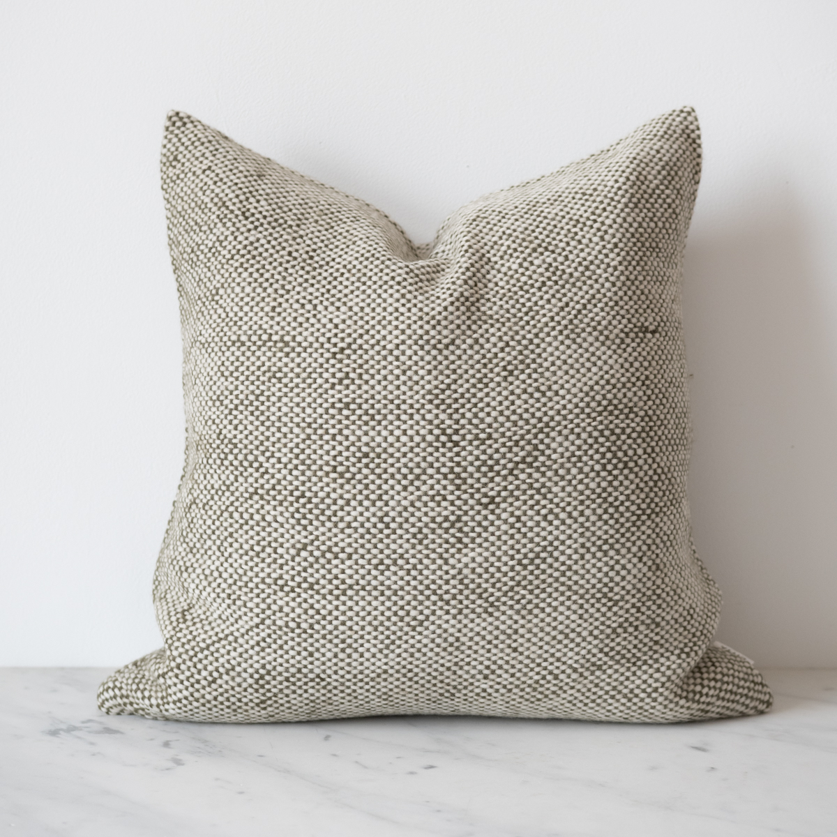 hutt wool cushion cover – ivy