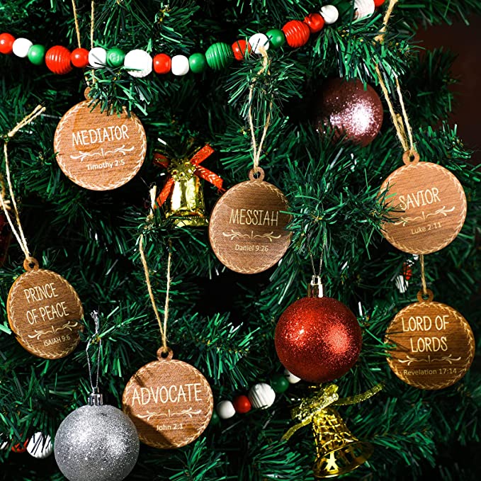 🔥Early Christmas Sale🔥Names Of Jesus Christ Ornaments (24 Pcs)
