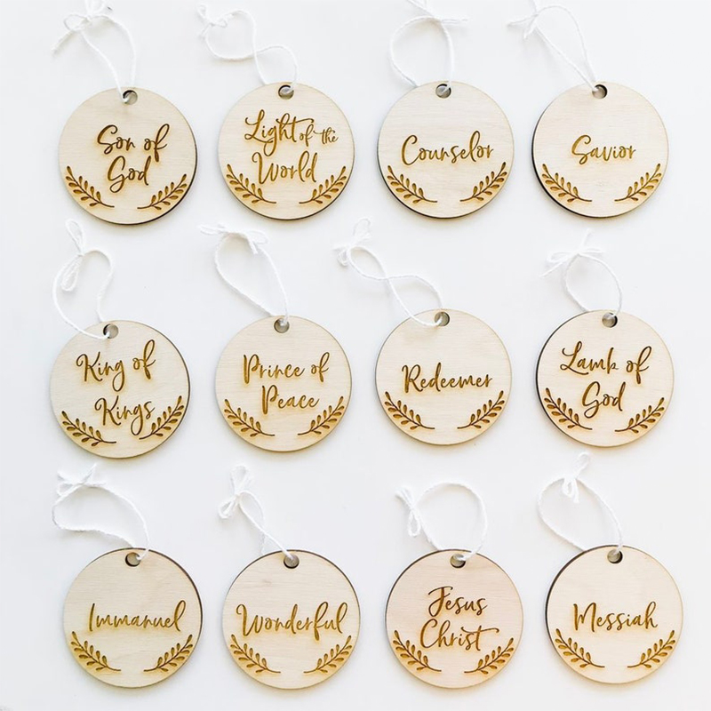 🔥Early Christmas Sale🔥Names Of Jesus Christ Ornaments (24 Pcs)