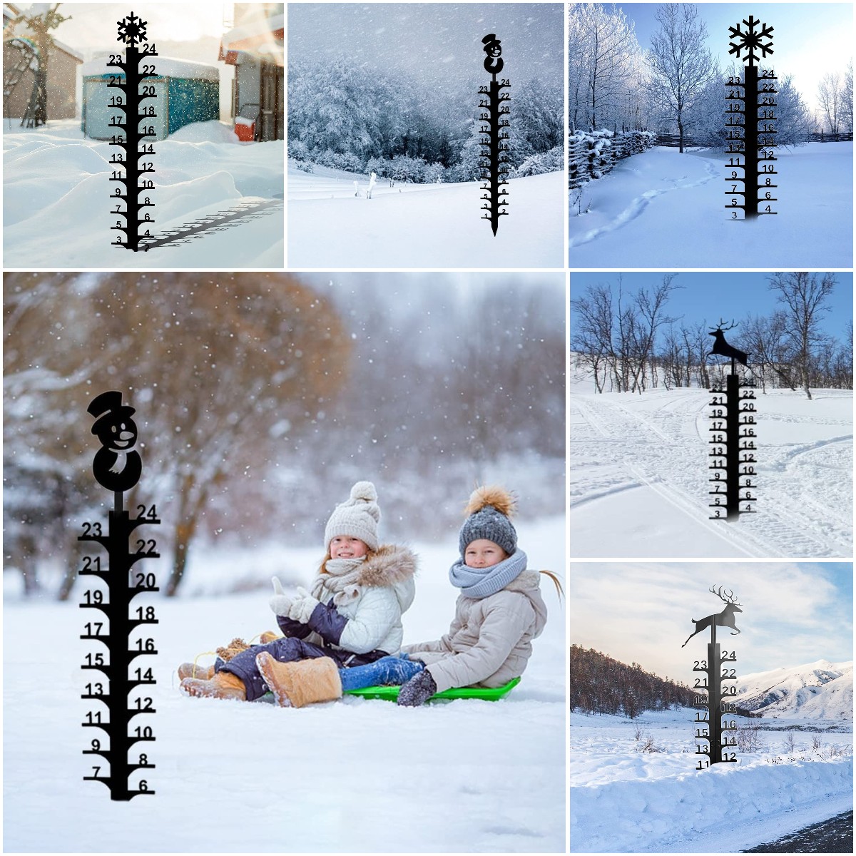 ❄Iron Art Snow Gauge-Great Unique Gift🎁