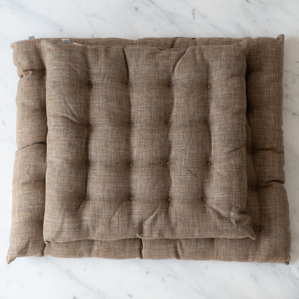 seat cushion with filling – camel