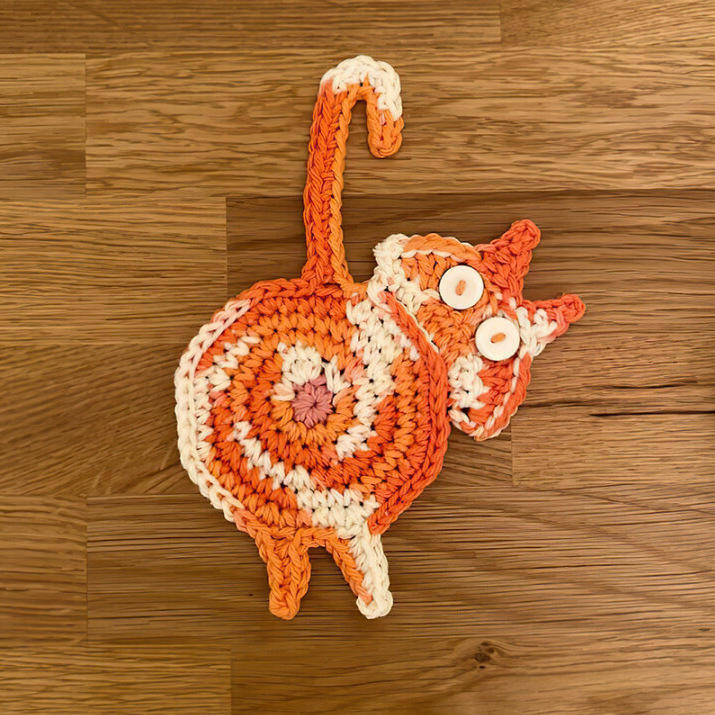 🔥Hot Sale -🐱Cut Cat Butt Coasters