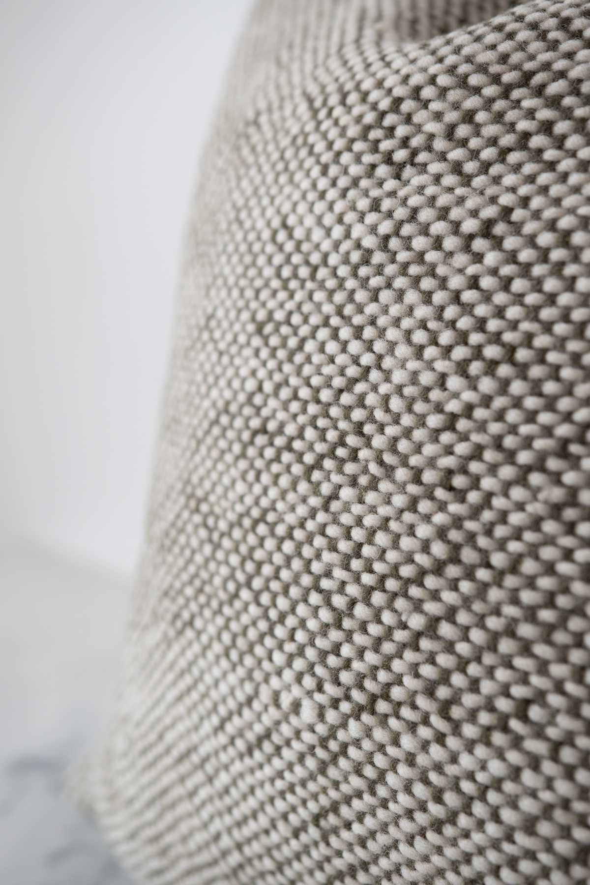 hutt wool cushion cover – ivy