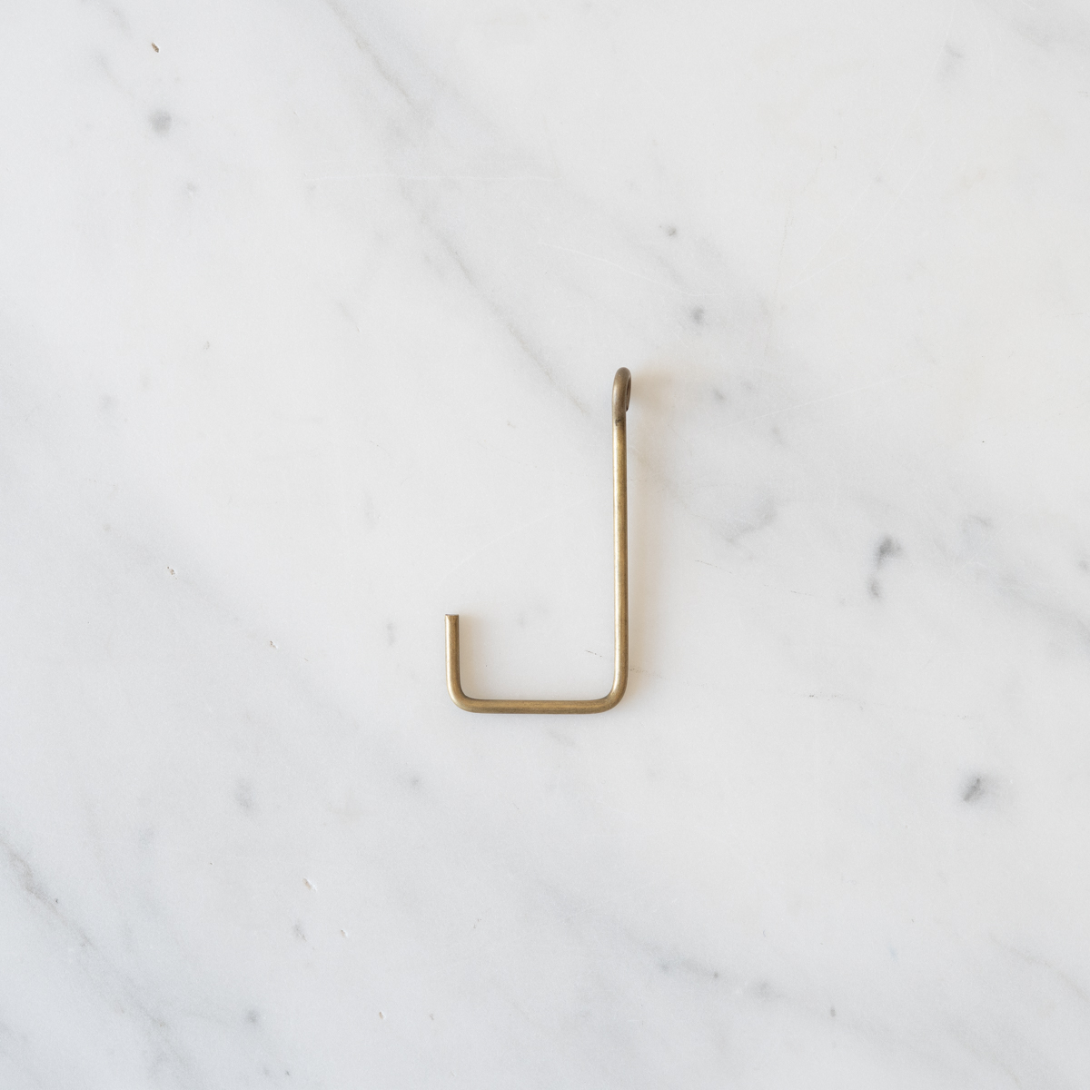 brass single hook – small