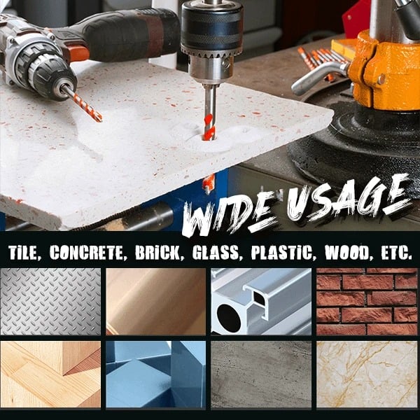 (🔥EARLY FATHER'S DAY SALE-49% OFF) Ultimate Drill Bits & 4 PCS/SET