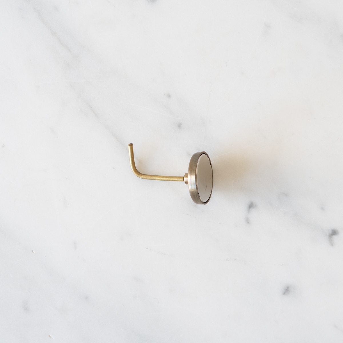 brass magnet hook – L shape