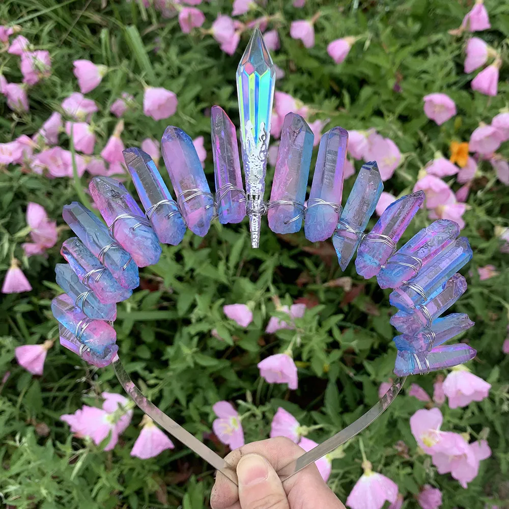 HANDMADE NATURAL CRYSTAL CROWN