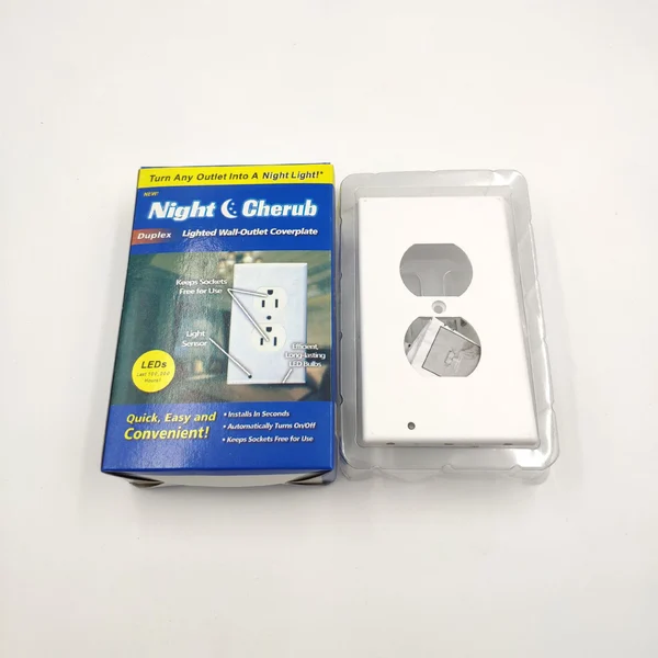💡Last Day 49% OFF - Outlet Wall Plate With Night Lights (No Batteries or Wires)