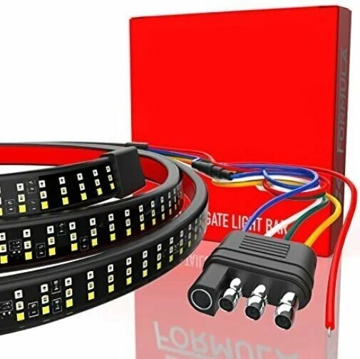 🔥LED tailgate lights, turn signals and driving and reversing lights🔥