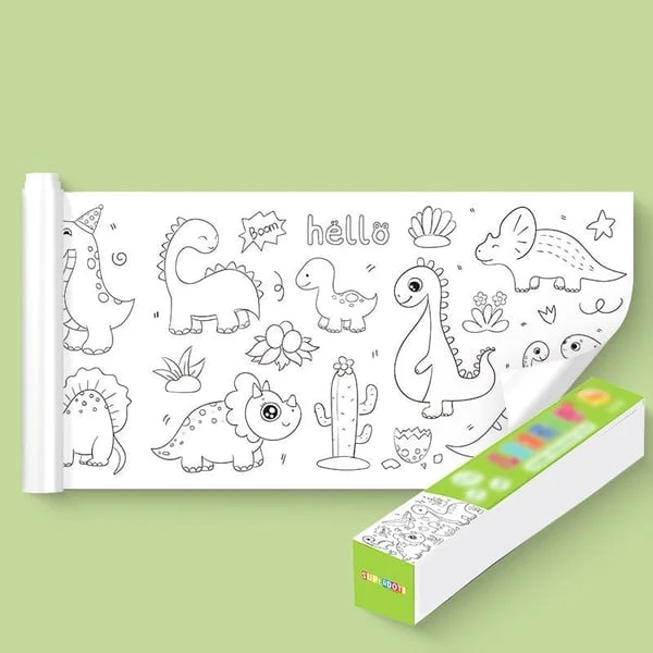 🎄Children's Drawing Roll