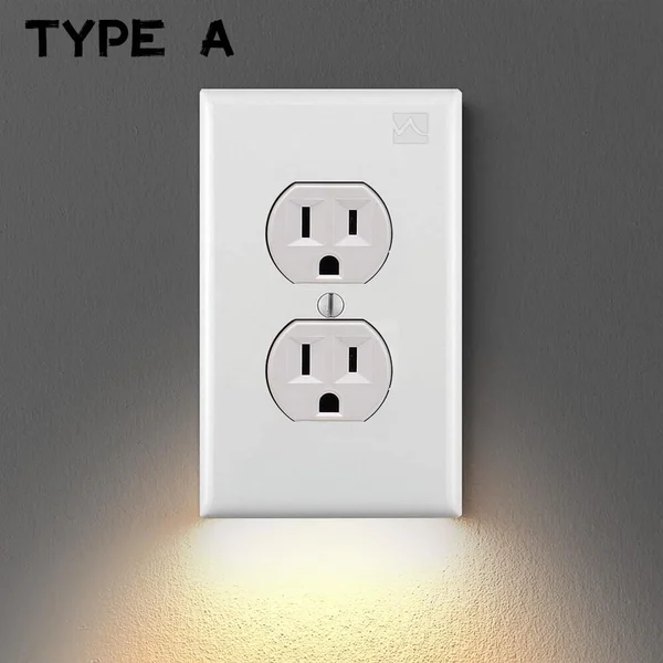 💡Last Day 49% OFF - Outlet Wall Plate With Night Lights (No Batteries or Wires)