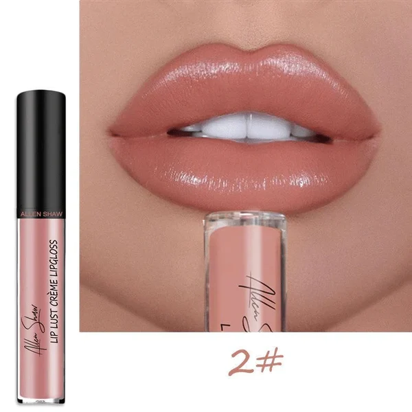 12 Colors Cream Texture Lipstick Waterproof 🔥 - 50% OFF TODAY
