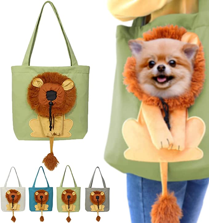 💲One day sale, 70% off everything!🦁Pet Canvas Shoulder Carrying Bag