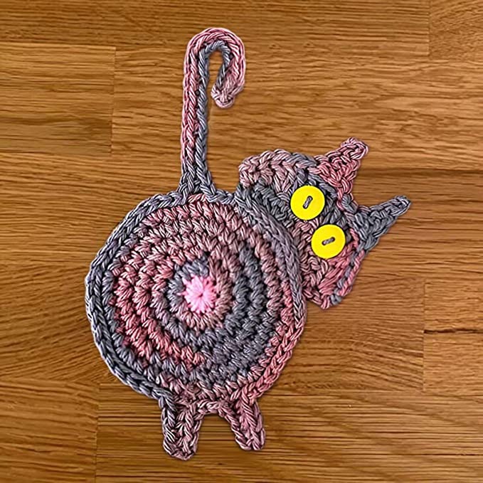 🔥Hot Sale -🐱Cute Cat Butt Coasters-Buy 3 Get 1 Free🎉