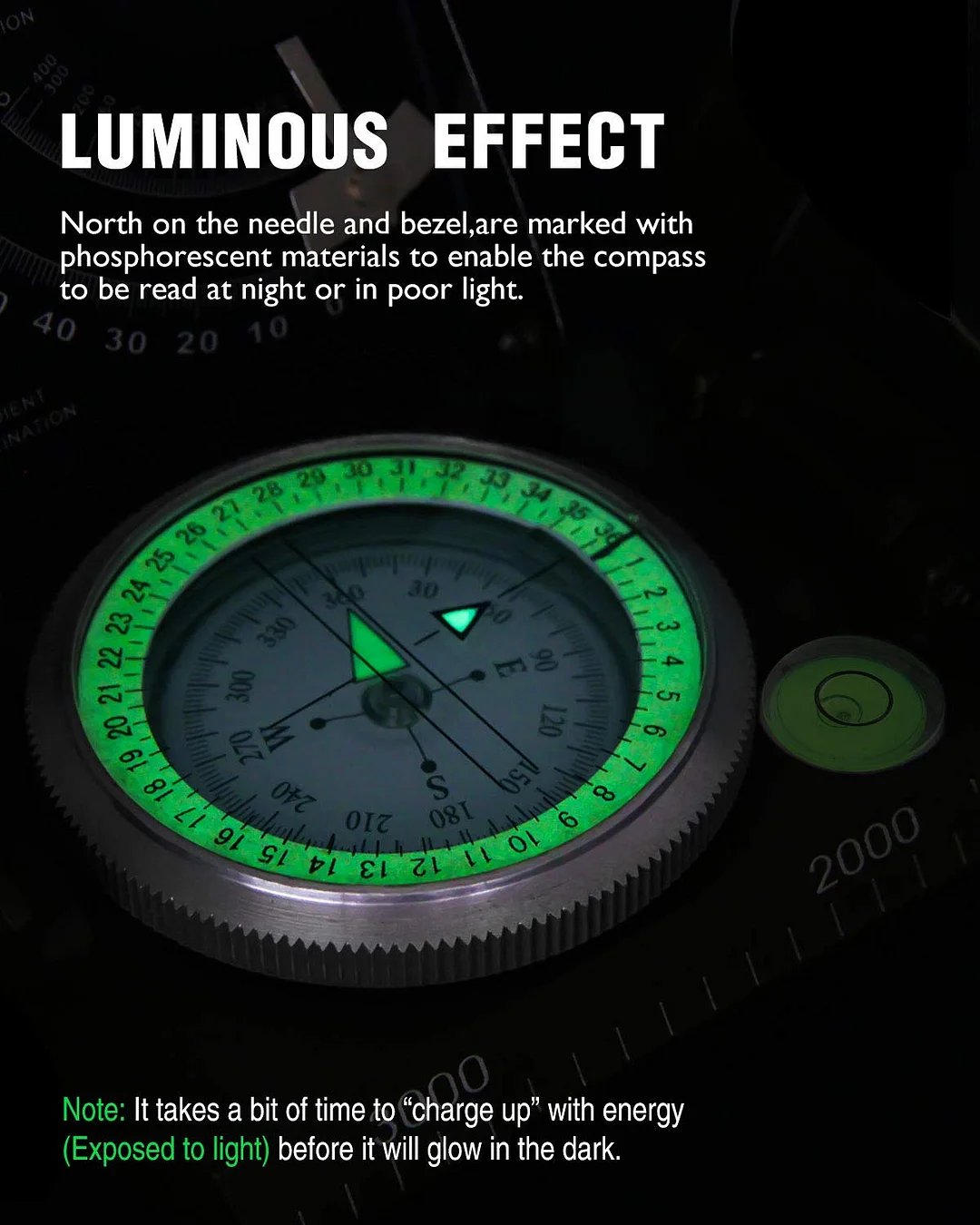 Multifunctional Military Aiming Navigation Compass Compass