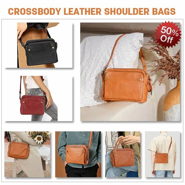 💐Crossbody Leather Shoulder Bags