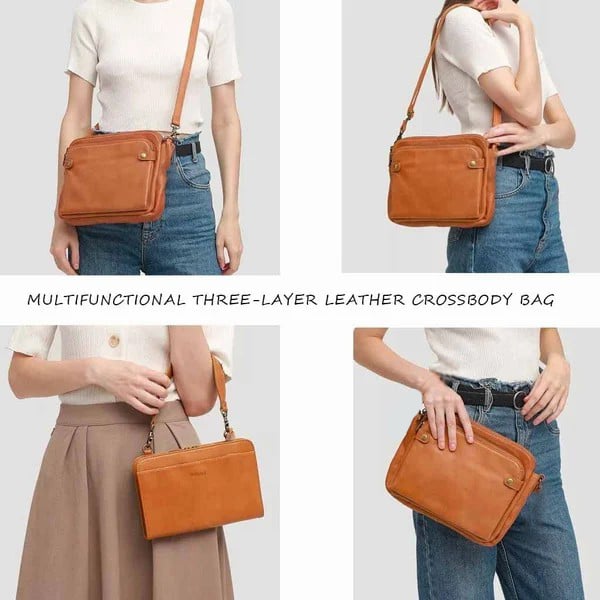 💐Crossbody Leather Shoulder Bags