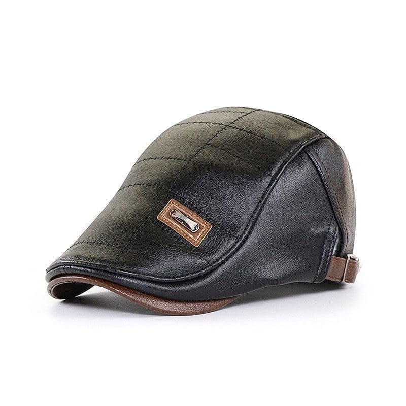 (🎄Hot Sale-70%OFF)- New Trendy Leather Beret