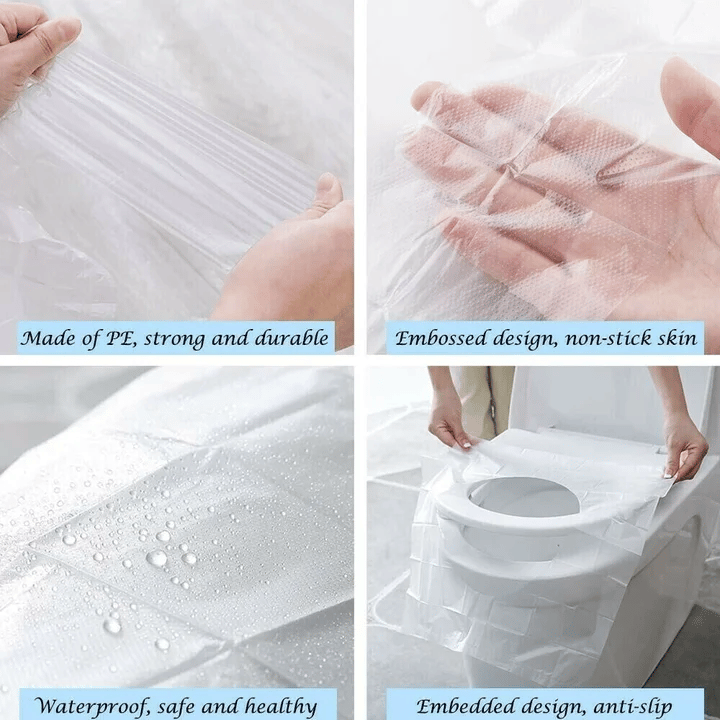 🔥SUMMER HOT SALE -50% OFF🔥Biodegradable Disposable Plastic Toilet Se