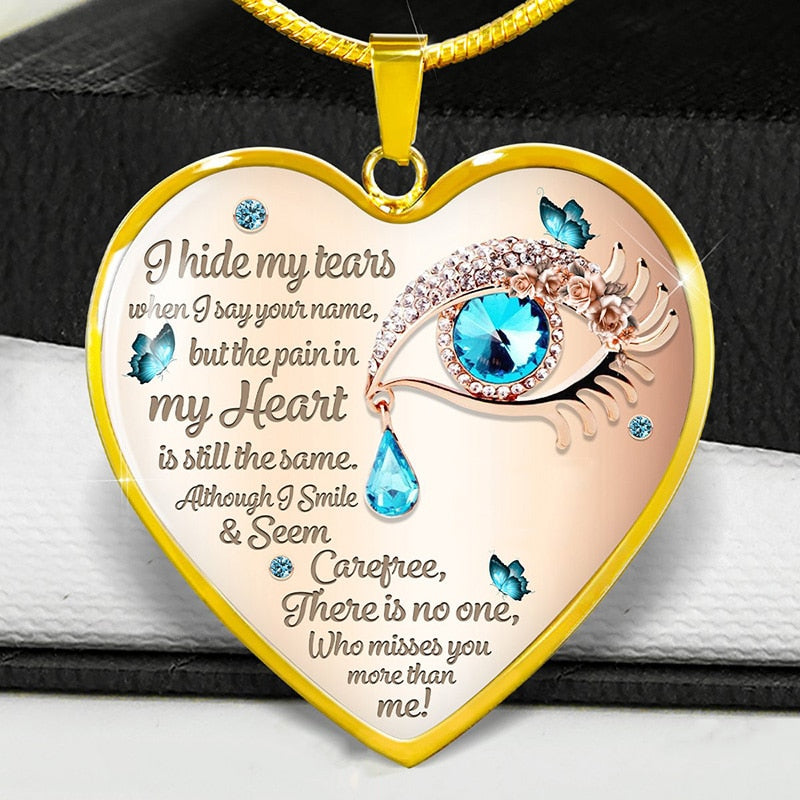 Wedding Gift My Heart Stop Beating Still Love You Necklace