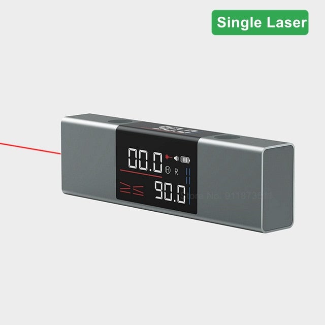 🔥LAST DAY-50%OFF🔥2 in1 Laser Angle Ruler Protractor
