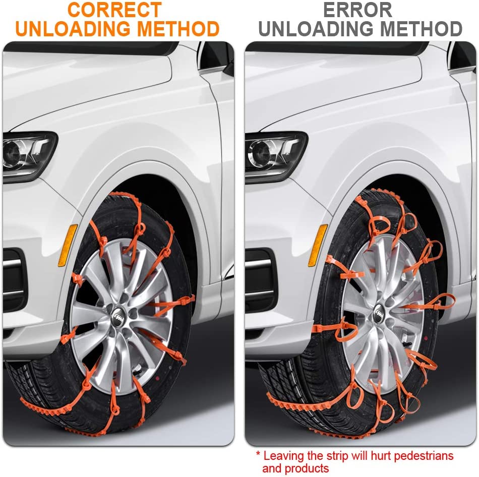 Universal Car Tire Snow Chains AntiSkid