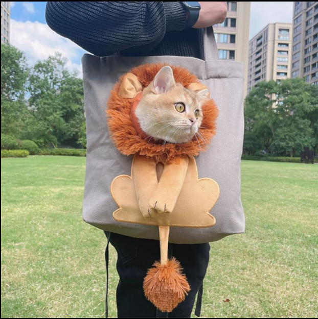 💲One day sale, 70% off everything!🦁Pet Canvas Shoulder Carrying Bag