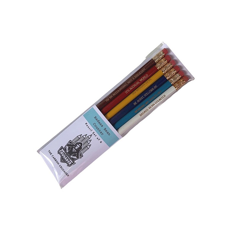 accountant pencil set✏ (6PCS)