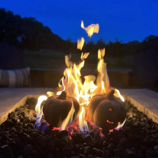 🔥 Last Day Promotion 50% OFF🔥 Ceramic Fireproof Fire Pit Pumpkins💀