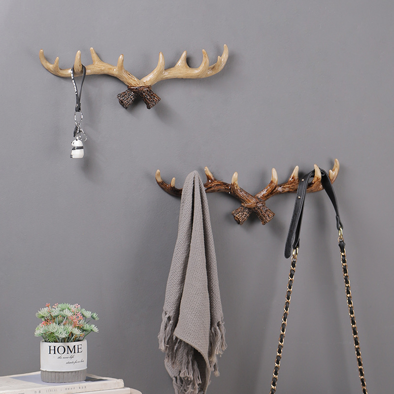 🔥HOT SALE 50% OFF🦌Retro Deer Antler Decor Wall Hanger