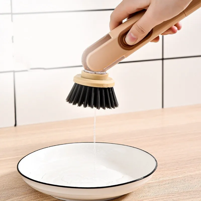 🔥HOT SALE🔥-Multi-functional Long-handle Liquid-filled Cleaning Brush