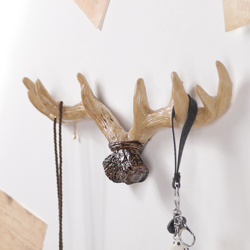 🔥HOT SALE 50% OFF🦌Retro Deer Antler Decor Wall Hanger