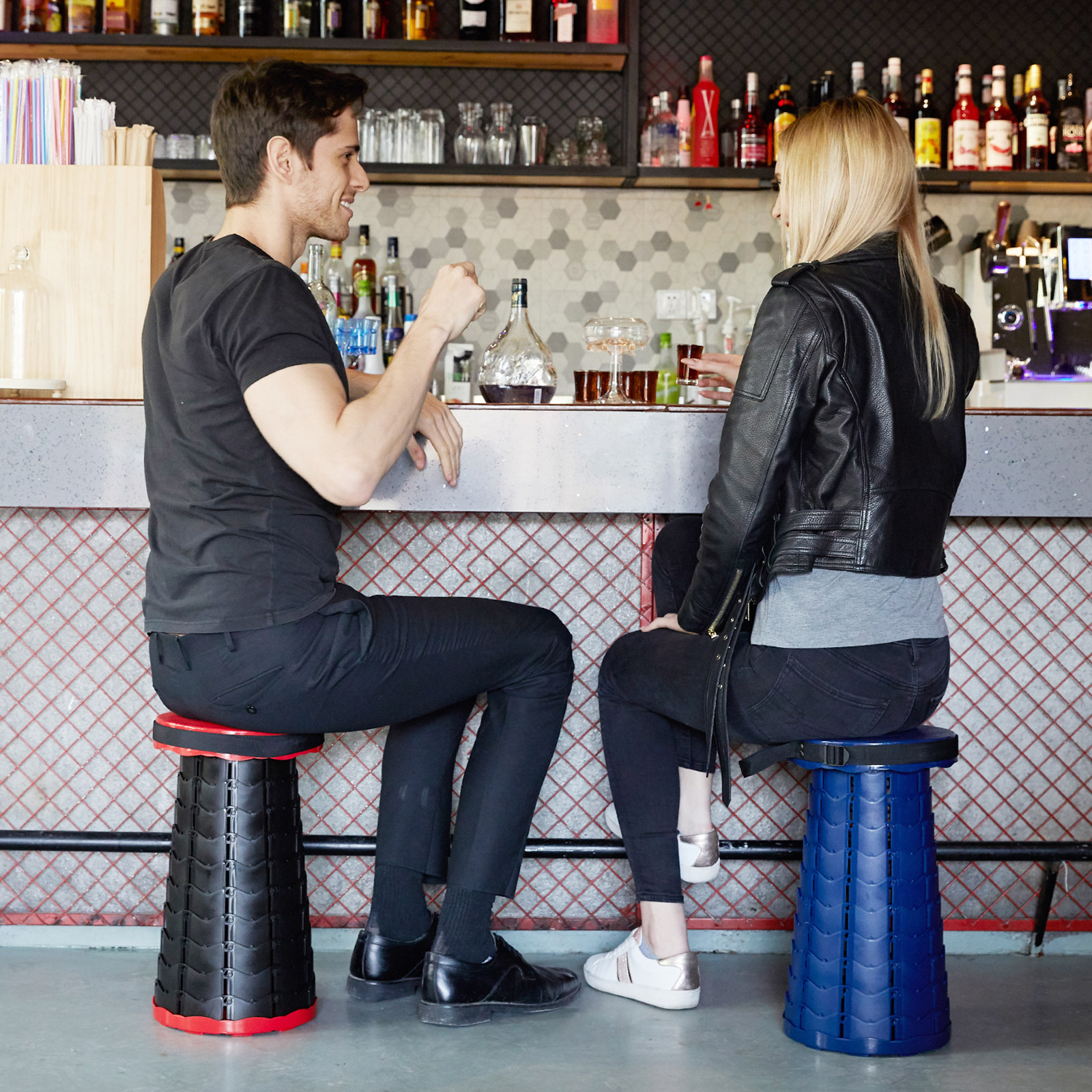 🎁New Year Hot Sale💥 2022 Upgraded Retractable Folding Stool