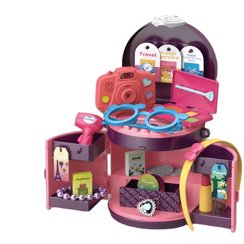 Children's simulation scene bucket bag toy