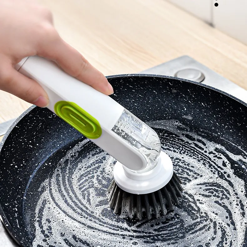 🔥HOT SALE🔥-Multi-functional Long-handle Liquid-filled Cleaning Brush