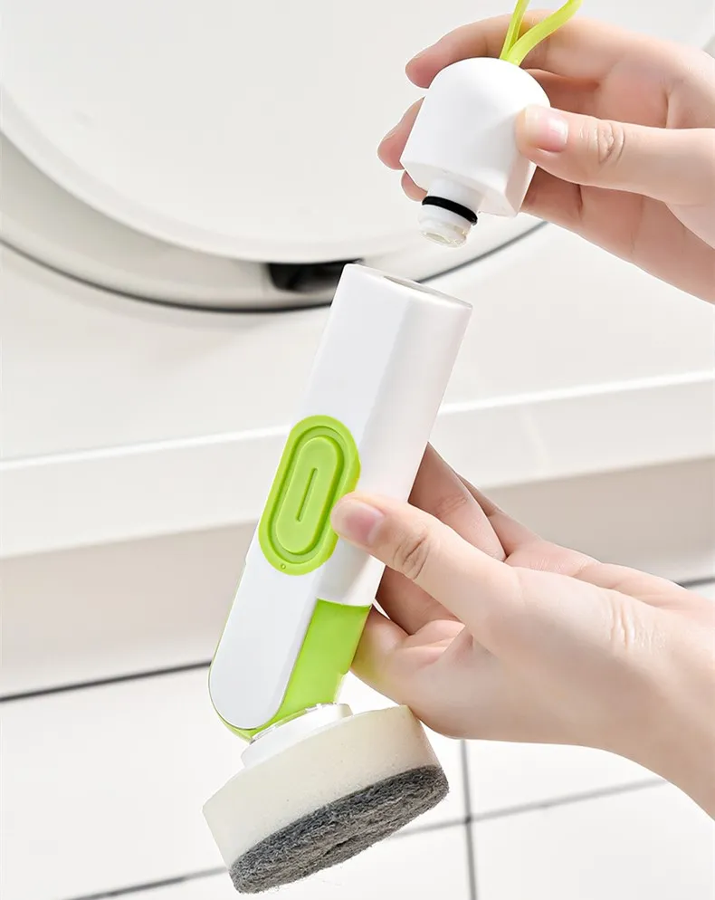 🔥HOT SALE🔥-Multi-functional Long-handle Liquid-filled Cleaning Brush