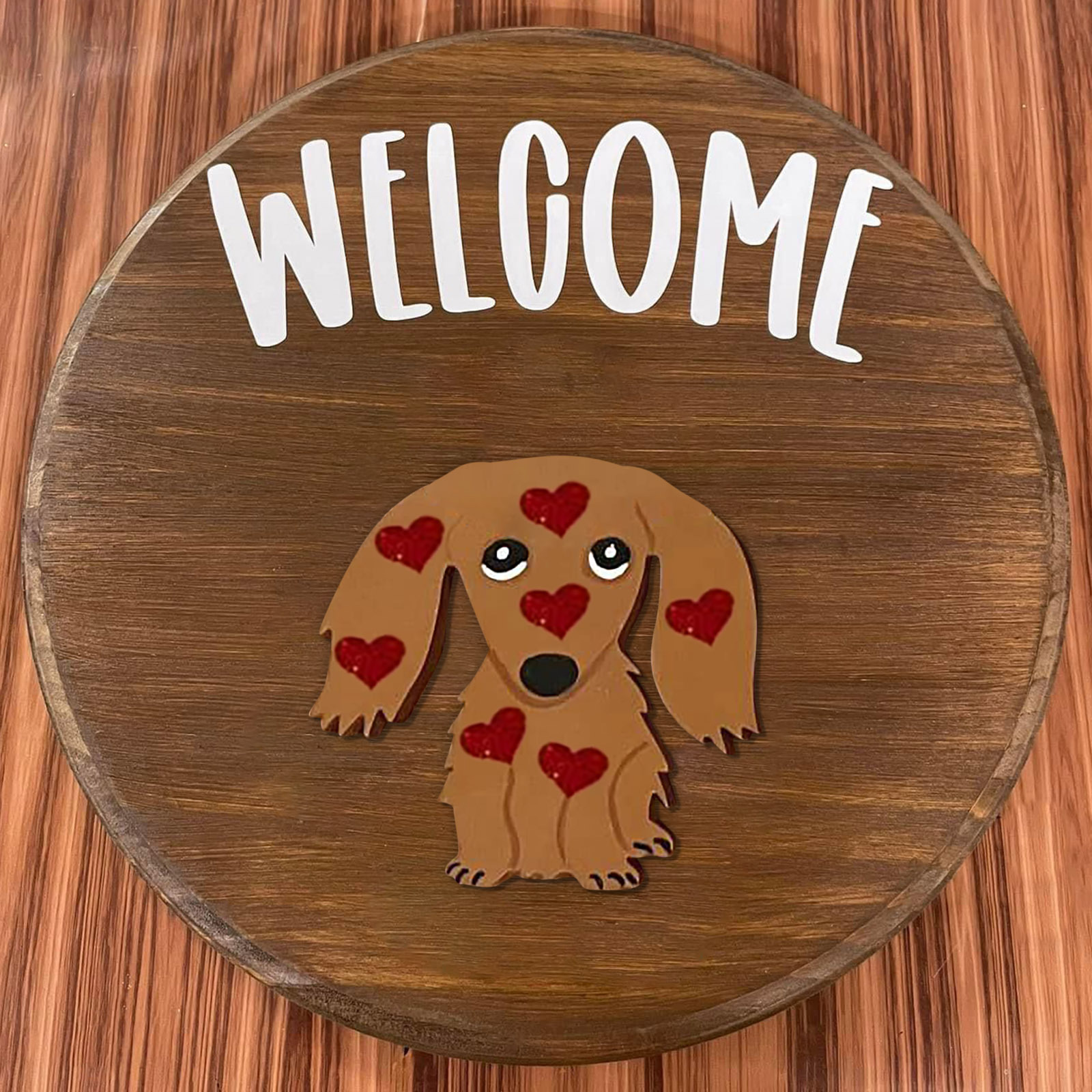 Dog Welcome Sign