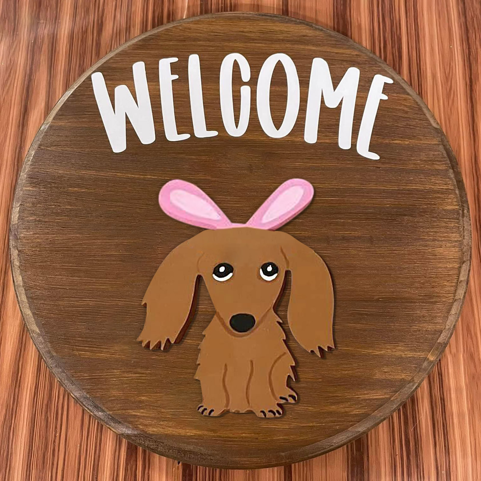 Dog Welcome Sign