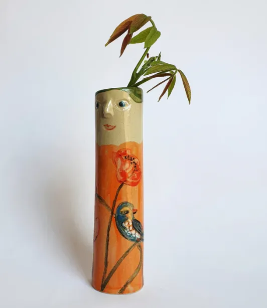 Bohemian style-Spring Family Bud Vases